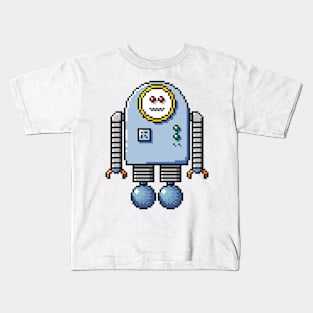 Pixel Robot 196 Kids T-Shirt